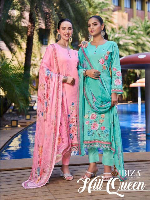 Ibiza hill queen Wholesale dress fabric in Gujarat