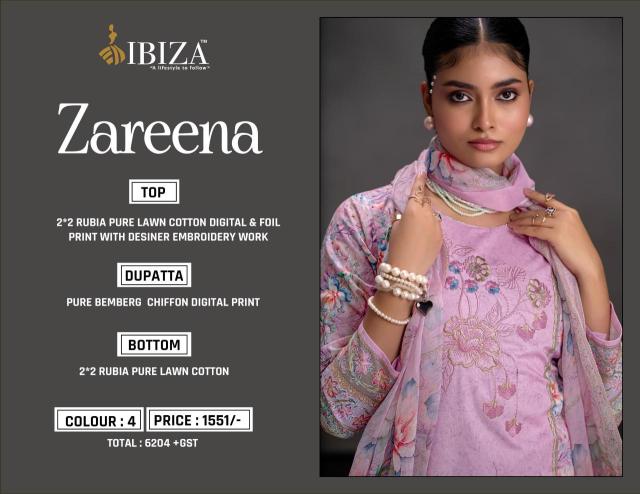 Ibiza zareena Designer Salwar Kameez Wholesale in Surat