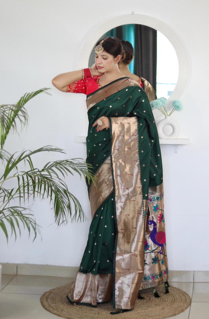 Kalakruti paithani soft silk Saree Manufacturers in Hyderabad