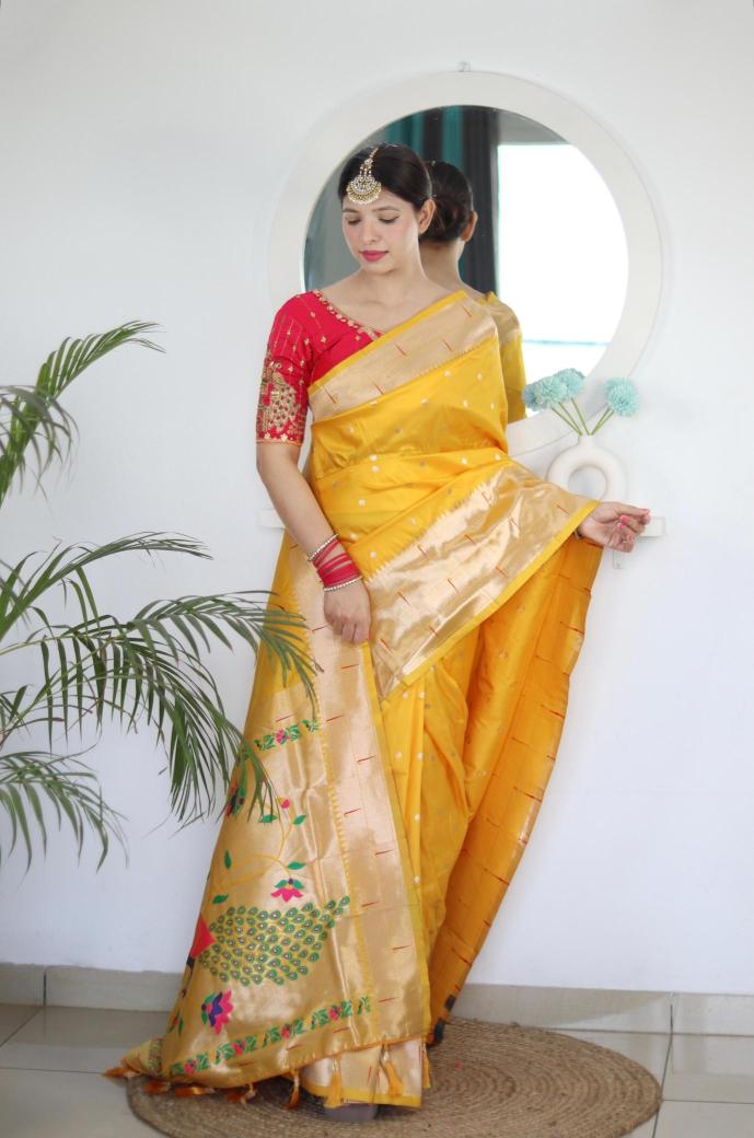 Kalakruti paithani soft silk Saree Manufacturers in Hyderabad