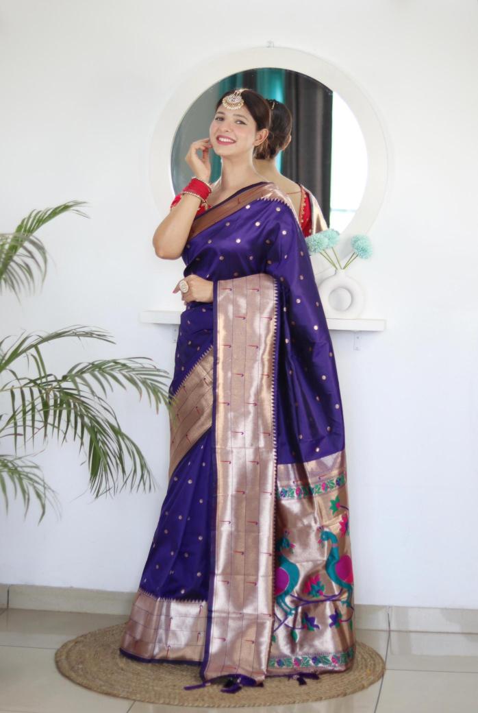 Kalakruti paithani soft silk Saree Manufacturers in Hyderabad