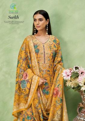 Karva designer studio surkh vol 2 Wholesale dress materials manufacturers in Bangalore
