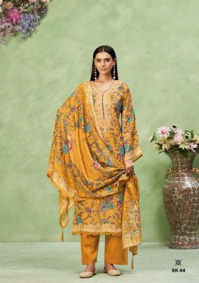 Karva designer studio surkh vol 2 Wholesale dress materials manufacturers in Bangalore