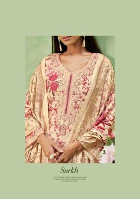 Karva designer studio surkh vol 2 Wholesale dress materials manufacturers in Bangalore