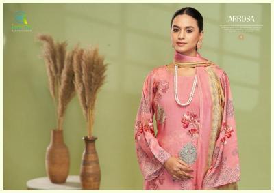 Karva desiner studio arrosa Printed dress materials suppliers