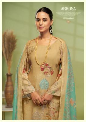 Karva desiner studio arrosa Printed dress materials suppliers