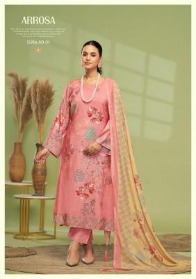 Karva desiner studio arrosa Printed dress materials suppliers