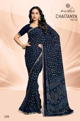 Kashvi creation chaitanya vol 2 Online saree wholesale in Gujarat