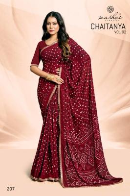 Kashvi creation chaitanya vol 2 Online saree wholesale in Gujarat