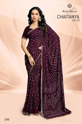 Kashvi creation chaitanya vol 2 Online saree wholesale in Gujarat