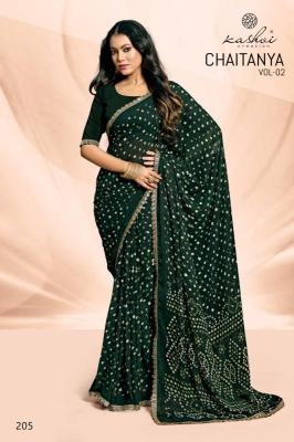 Kashvi creation chaitanya vol 2 Online saree wholesale in Gujarat