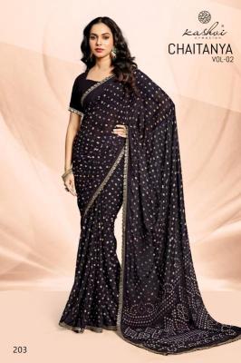 Kashvi creation chaitanya vol 2 Online saree wholesale in Gujarat