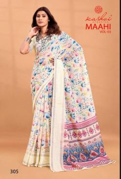 Kashvi creation maahi vol 3 Saree wholesaler in Gujarat