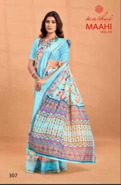 Kashvi creation maahi vol 3 Saree wholesaler in Gujarat