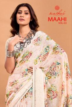 Kashvi creation maahi vol 3 Saree wholesaler in Gujarat