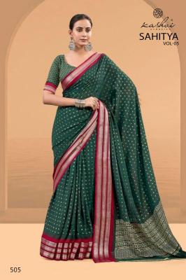 Kashvi creation sahitya vol 5 Bulk saree purchase in Gujarat