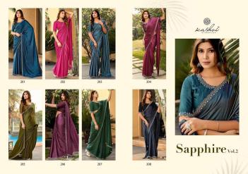 Kashvi creation sapphire vol 2 Wholesale Sarees in Hyderabad