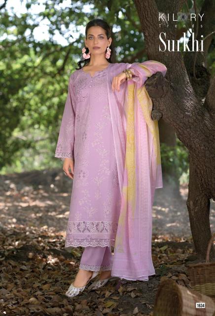 Kilory trends surkhi Wholesale designer suits supplier