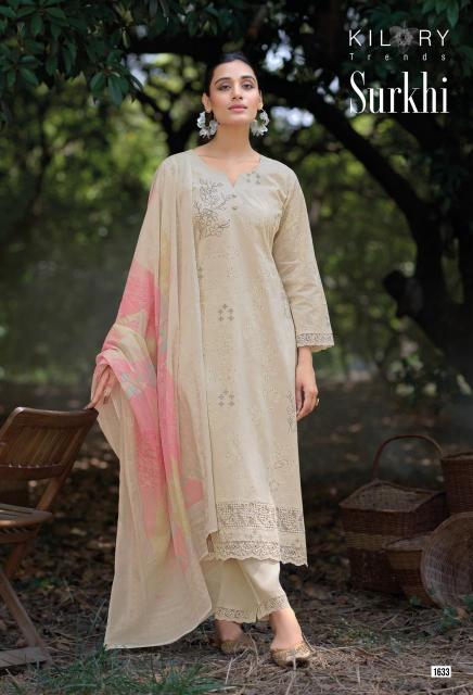 Kilory trends surkhi Wholesale designer suits supplier