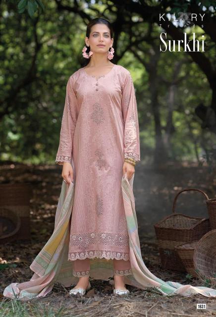 Kilory trends surkhi Wholesale designer suits supplier