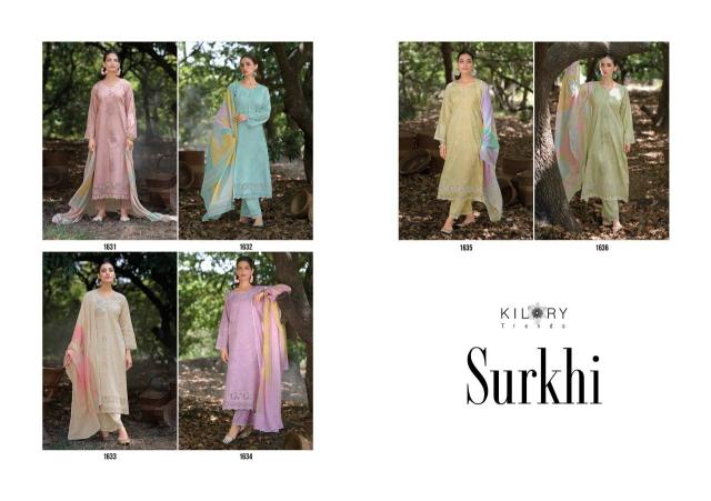 Kilory trends surkhi Wholesale designer suits supplier