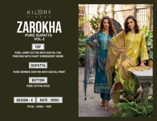 Kilory trends zarokha 2 Fancy dress materials in Kolkata