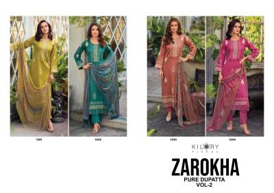 Kilory trends zarokha 2 Fancy dress materials in Kolkata