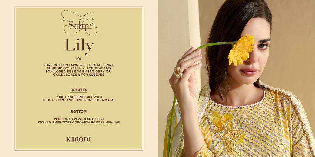 Kimora sohni lily Dress material wholesale price in Bangalore