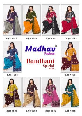 Madhav bandhani special vol-04 Wholesale dress market in Ahmedabad