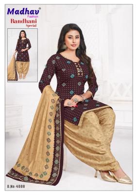 Madhav bandhani special vol-04 Wholesale dress market in Ahmedabad