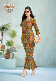Mayur alexa vol-5 coord set Party wear Kurtis in Kolkata