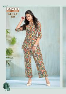 Mayur alexa vol-5 coord set Party wear Kurtis in Kolkata