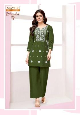 Mayur wamika vol-1 Wholesale party wear kurtis