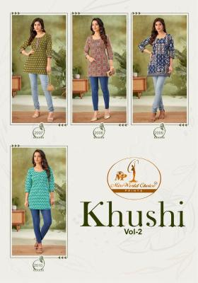 Miss world khushi vol-2 Wholesale Kurtis in Hyderabad