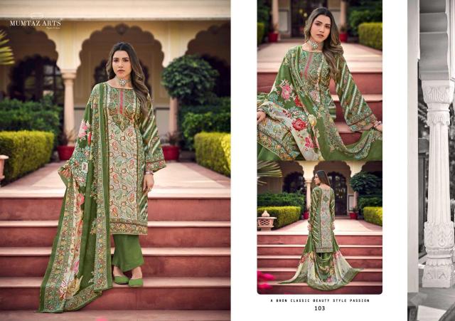 Mumtaz arts moksha Dress materials manufacturers in Surat
