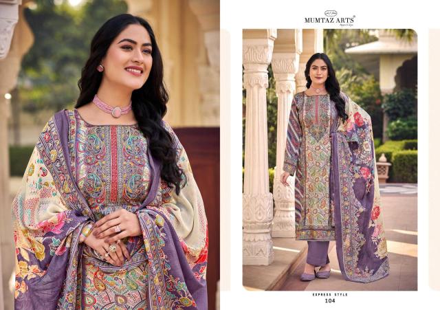 Mumtaz arts moksha Dress materials manufacturers in Surat