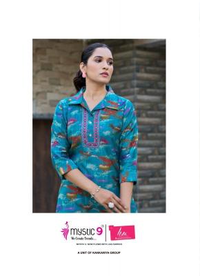 Mystic9 isha vol 1 Designer Kurtis in bulk