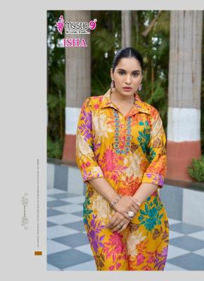 Mystic9 isha vol 1 Designer Kurtis in bulk
