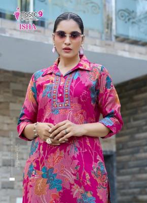 Mystic9 isha vol 1 Designer Kurtis in bulk