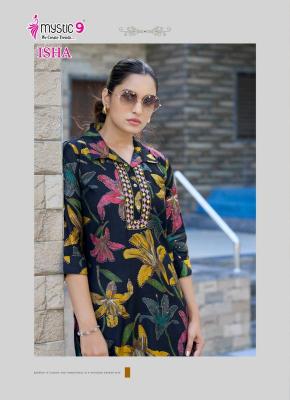 Mystic9 isha vol 1 Designer Kurtis in bulk