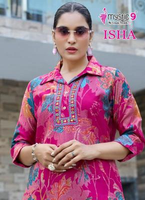 Mystic9 isha vol 1 Designer Kurtis in bulk
