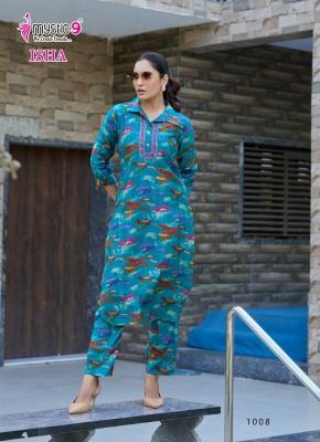 Mystic9 isha vol 1 Designer Kurtis in bulk