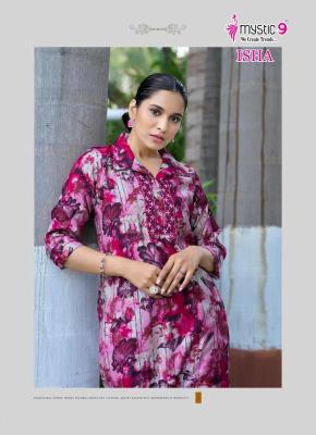 Mystic9 isha vol 1 Designer Kurtis in bulk