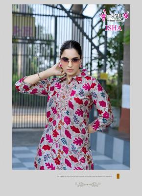 Mystic9 isha vol 1 Designer Kurtis in bulk