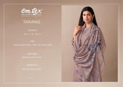 Omtex tarang Designer dress materials in Kolkata