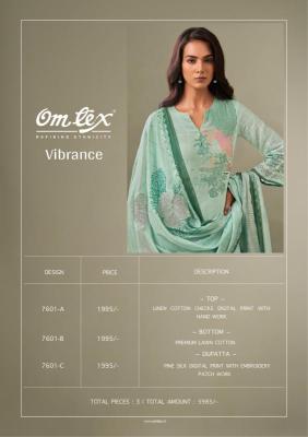 Omtex vibrance Surat dress materials online wholesale