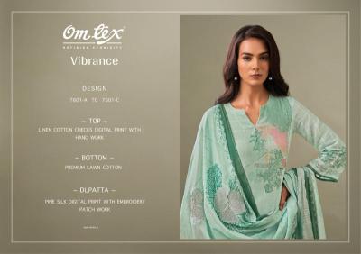 Omtex vibrance Surat dress materials online wholesale