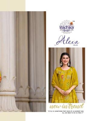 Radhika lifestyle alexa vol 3 Wholesale Kurtis in Ahmedabad