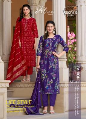 Radhika lifestyle alexa vol 3 Wholesale Kurtis in Ahmedabad