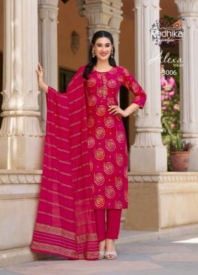 Radhika lifestyle alexa vol 3 Wholesale Kurtis in Ahmedabad
